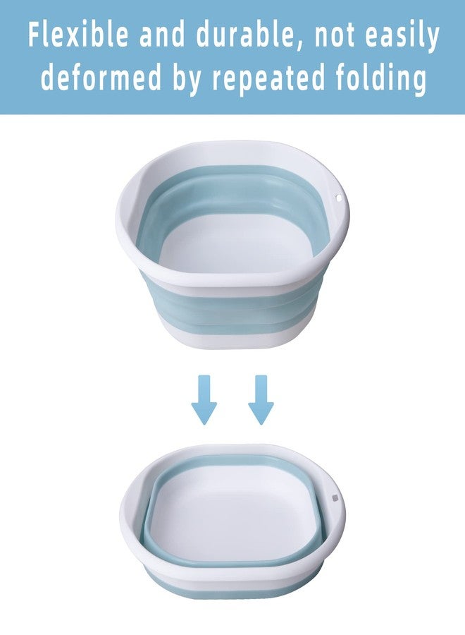 Tlswshsy Portable Pool Foot Bath,Collapsible Pool Foot Wash Basin Tub,Foot Bath Basin for Above Ground Swimming Pools Accessories - Image 4